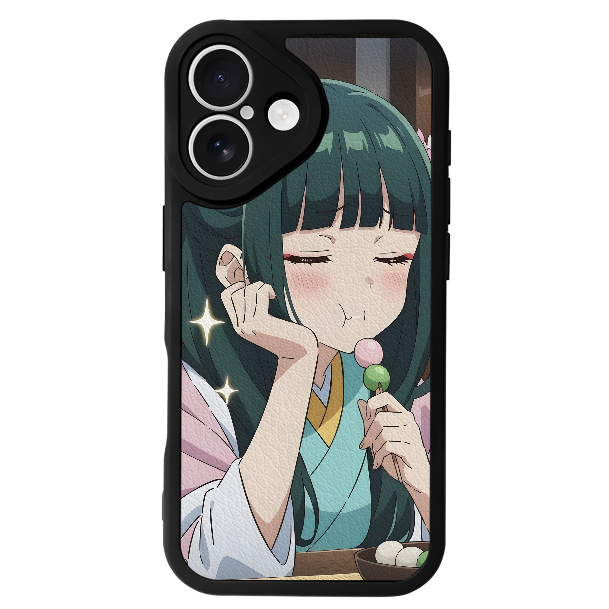 （画像用） 薬屋のひとりごと The Apothecary Diaries 【iPhone 16シリーズ対応】シリコンスマホケース（レザー調） 材質：シリコン